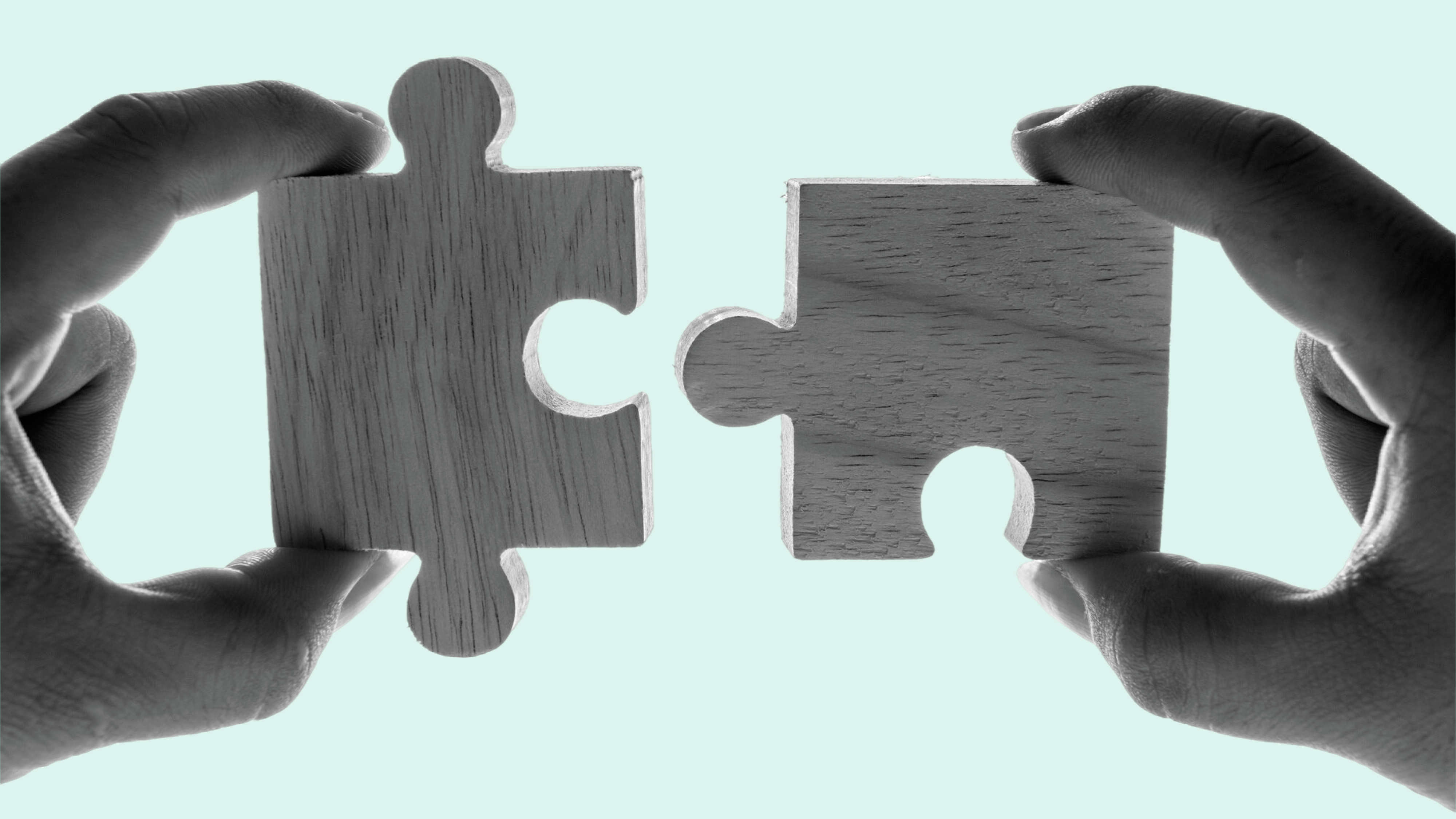 Puzzle pieces coming together to illustrate success with a Fiverr side hustle